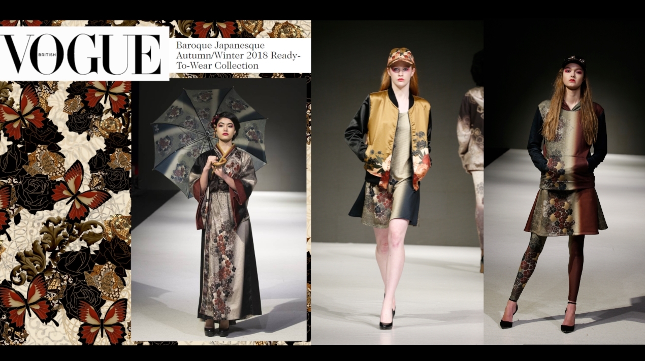 Baroque Japanesque Graphic Fashion Design